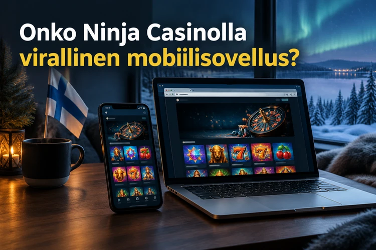 Onko Ninja Casinolla virallinen mobiilisovellus?