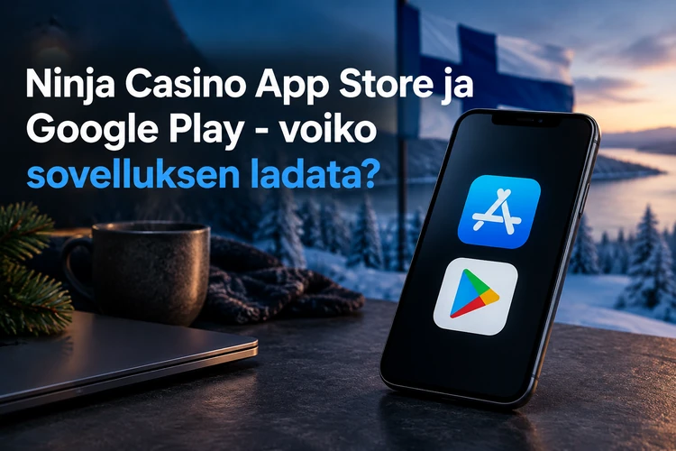 Ninja Casino App Store ja Google Play - voiko sovelluksen ladata?