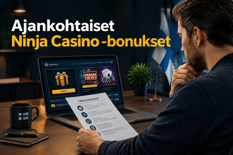Ajankohtaiset Ninja Casino -bonukset
