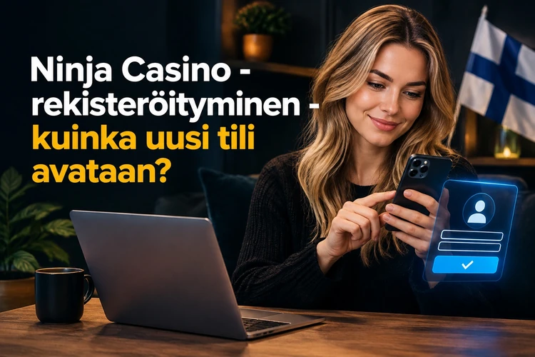 Ninja Casino -rekisteröityminen - kuinka uusi tili avataan?