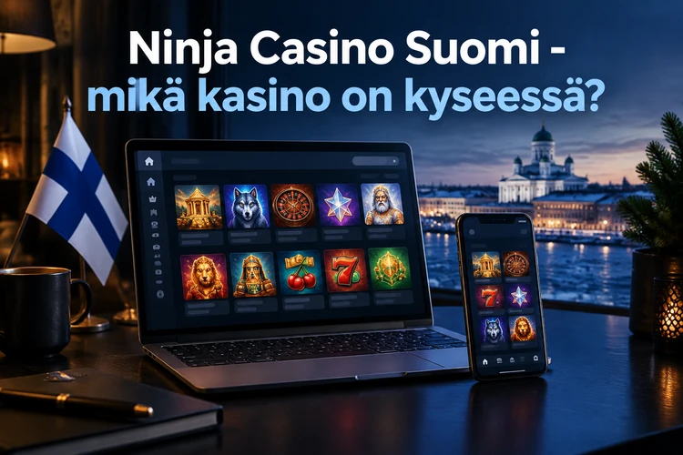 Ninja Casino Suomi - mikä kasino on kyseessä?